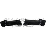 BUMPER FACE BAR RR LH/RH (SET) BLACK STEEL W/O SENSOR HOLES — photo 5