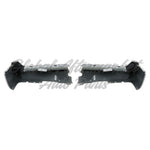 BUMPER FACE BAR RR LH/RH (SET) BLACK STEEL W/ SENSOR HOLES — photo 3