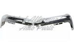 BUMPER FACE BAR RR LH/RH (SET) CHROME STEEL W/O SENSOR HOLES — photo 3