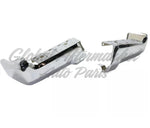 BUMPER FACE BAR RR LH/RH (SET) CHROME STEEL W/O SENSOR HOLES — photo 4