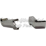 BUMPER FACE BAR RR LH/RH (SET) CHROME STEEL W/SENSOR HOLES — photo 3