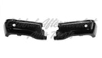 BUMPER FACE BAR RR PTM STEEL W/SENSOR W/2PC LH RH SET — photo 1