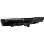 BUMPER RR ASSY BLACK W/BLACK PAD W/BASE TOW HITCH W/O SENSOR — photo 2
