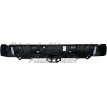 BUMPER RR ASSY BLACK W/BLACK PAD W/BASE TOW HITCH W/O SENSOR — photo 4