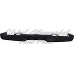 BUMPER RR ASSY BLACK W/BLACK PAD W/MAX TOW HITCH W/O SENSOR — photo 4