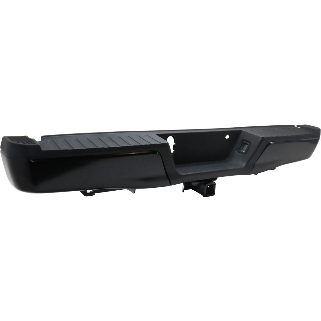 BUMPER RR ASSY PRIMED WITH MAX TOW W/O SENSER