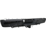 BUMPER RR ASSY BLACK W/BLACK PAD W/BASE TOW HITCH/SENSOR — photo 2
