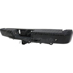 BUMPER RR ASSY BLACK W/BLACK PAD W/BASE TOW HITCH/SENSOR — photo 3