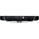 BUMPER RR ASSY BLACK W/BLACK PAD W/BASE TOW HITCH/SENSOR — photo 5