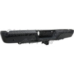 BUMPER RR ASSY BLACK W/BLACK PAD W/SENSOR/MAX TOW HITCH — photo 1