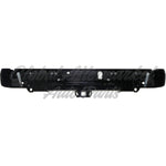 BUMPER RR ASSY BLACK W/BLACK PAD W/SENSOR/MAX TOW HITCH — photo 5