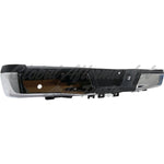 BUMPER RR ASSY CHROME W/BLACK PAD W/SENSOR W/TOW — photo 3