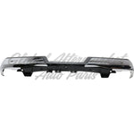 BUMPER RR ASSY CHROME W/BLACK PAD W/SENSOR W/TOW — photo 4