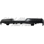BUMPER RR ASSY BLACK W/BLACK PAD W/SENSOR W/O TOW — photo 4