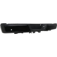 BUMPER RR ASSY BLACK W/BLACK PAD W/SENSOR W/O TOW