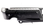 BUMPER RR ASSY BLACK W/DUAL EXHAUST/ PARK ASSIST SENSOR — photo 4