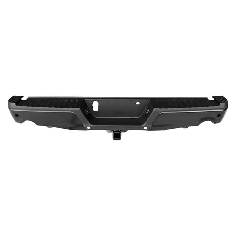 BUMPER RR ASSY BLACK W/DUAL EXHAUST/ PARK ASSIST SENSOR