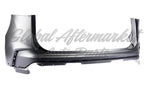BUMPER RR UPPER PRIMED PTM W/2 PARK ASSIST SENSOR HOLES — photo 1