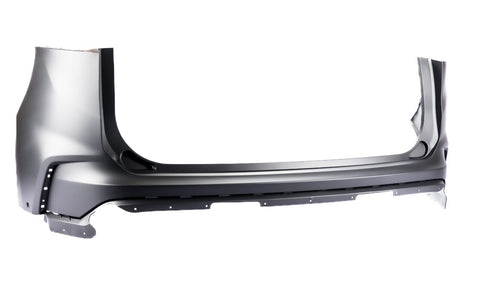 BUMPER RR UPPER PRIMED PTM W/2 PARK ASSIST SENSOR HOLES CAPA