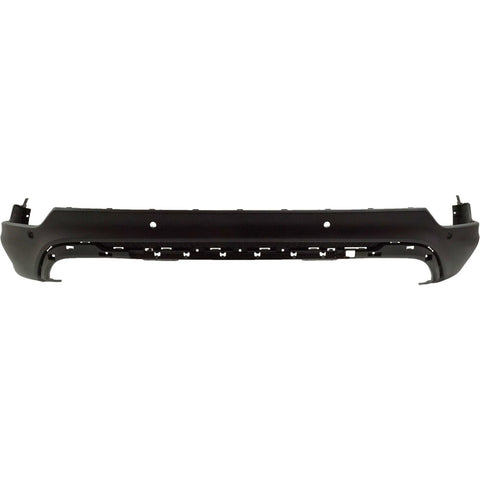 BUMPER RR LOWER TEXTURED BLACK W/PARK ASSIST SENSOR W/O TOW CAPA