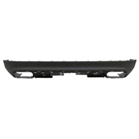 BUMPER RR LOWER TEXTURED FINISH W/HITCH W/O TOW HOOK / PARK SENSOR