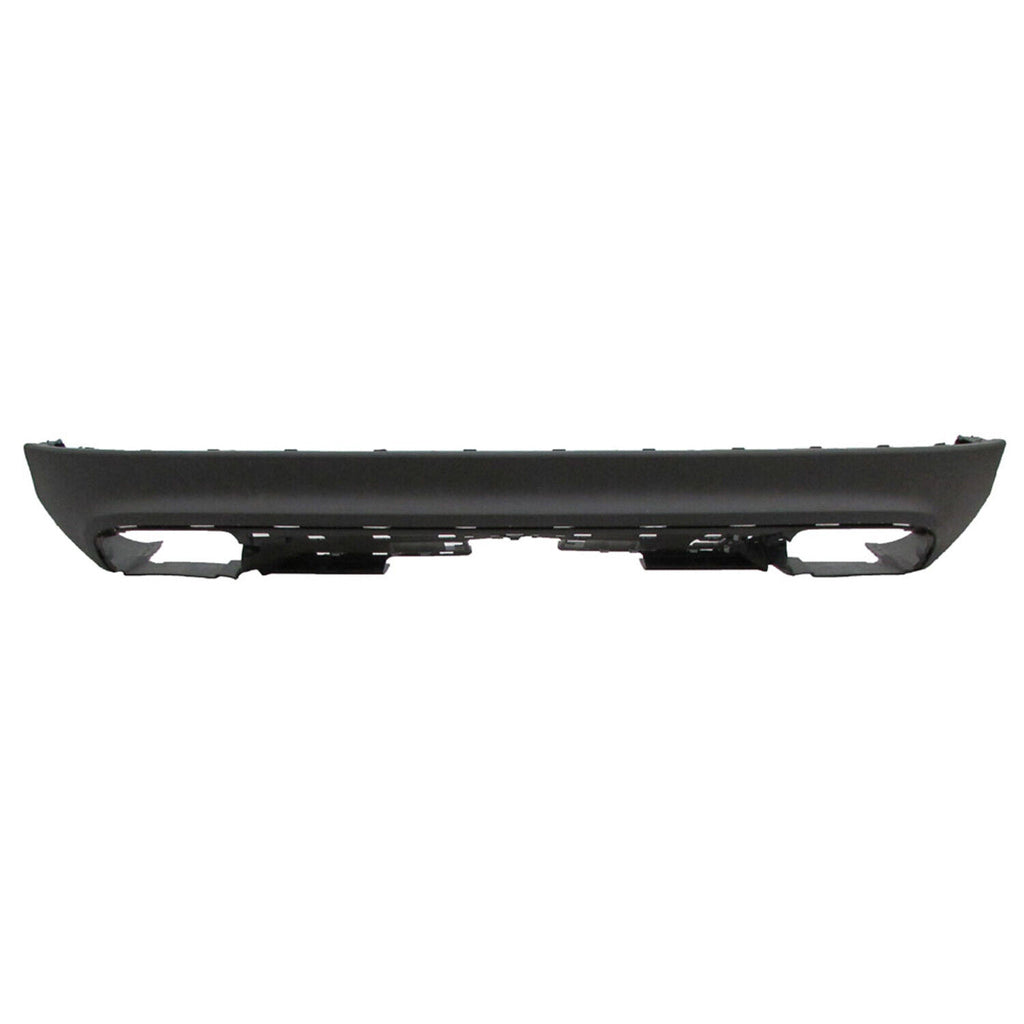BUMPER RR LOWER TEXTURED FINISH W/HITCH W/O TOW HOOK / PARK SENSOR