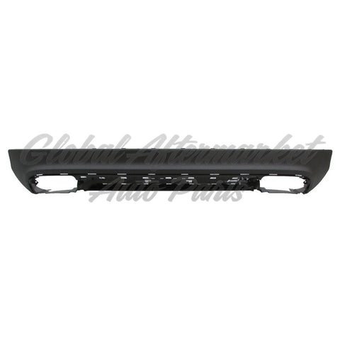 BUMPER RR LOWER TEXTURED FINISH W/2 PARK SENSOR W/O TOW HOOK/HITCH CAPA