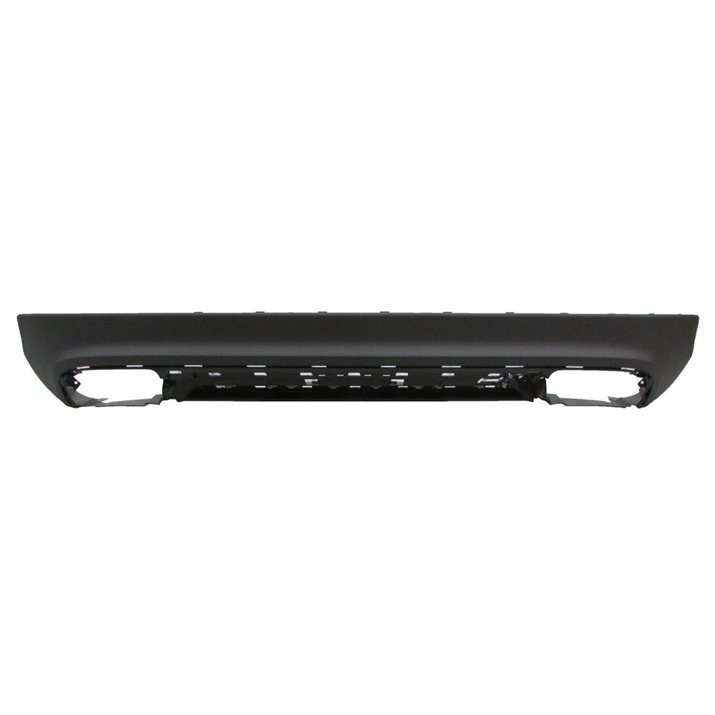 BUMPER RR LOWER TEXTURED FINISH W/2 PARK SENSOR W/O TOW HOOK/HITCH CAPA