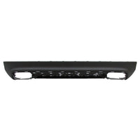 BUMPER RR LOWER TEXTURED FINISH W/2 PARK SENSOR W/O TOW HOOK/HITCH CAPA