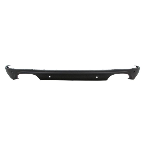 BUMPER RR LOWER DARK PLATINUM (BLACK) PLASTIC W/O TRAILER HITCH CAPA