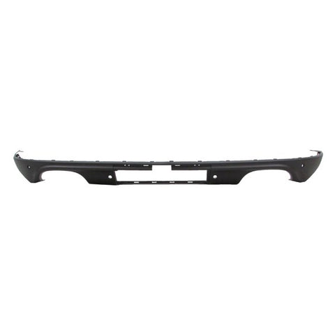 BUMPER RR LOWER DARK PLATINUM (BLACK) PLASTIC W/TRAILER HITCH CAPA