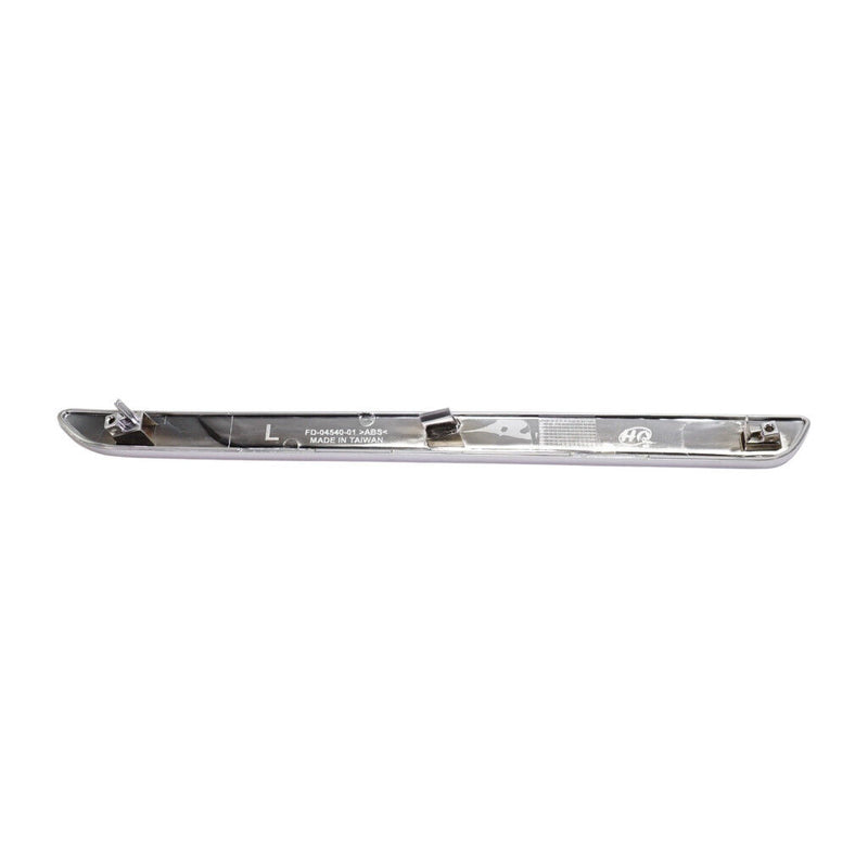 BUMPER MOULDING RR LH SATIN NICKEL