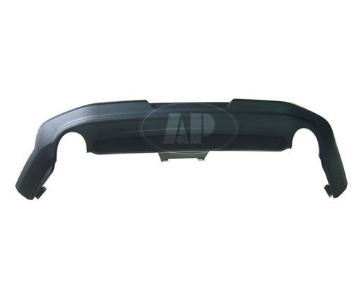 VALANCE RR BLACK W/O SENSOR HOLE BASE/GT