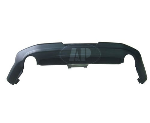VALANCE RR BLACK W/O SENSOR HOLE BASE/GT