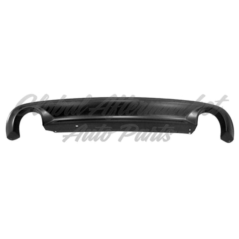 VALANCE RR LOWER PRIMED BLACK W/O TRAILER HITCH