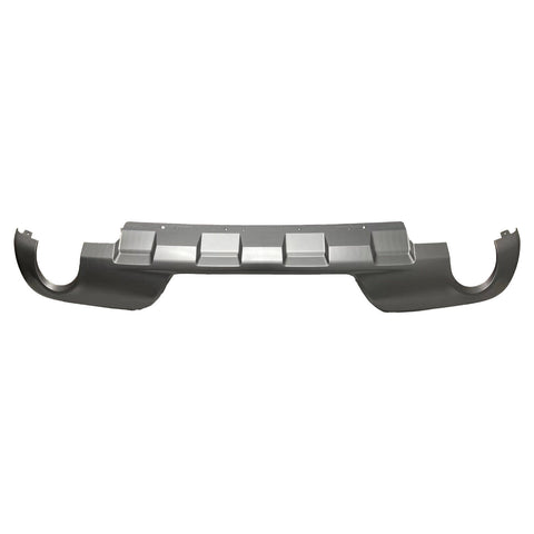 VALANCE RR LOWER SILVER SINGLE ROUND EXHAUST EACH SIDE CAPA
