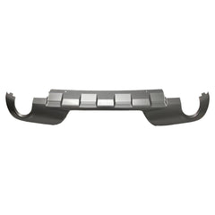 VALANCE RR LOWER SILVER SINGLE ROUND EXHAUST EACH SIDE CAPA