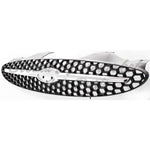 GRILLE CHROME/BLACK W/BLACK FRAME — photo 2