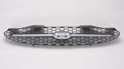 GRILLE CHROME/BLACK W/BLACK FRAME