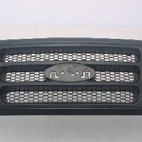 GRILLE BAR DESIGN WITH PTM FRAME/DARK GRAY TEXTURED H BARS/BLACK HONEYCOMB