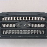 GRILLE DARK GRAY W/FRAME/H-BAR TYPE W/BLACK PTD HONEYCOMB XL MODEL