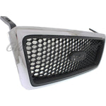 GRILLE CHROME FRAME W/BLACK HONEYCOMB XLT MODEL — photo 3