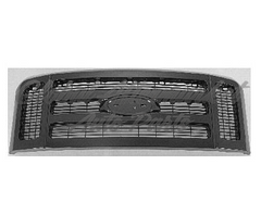 GRILLE MATTE-DK GRAY W/BLACK FRAME FOR XLT