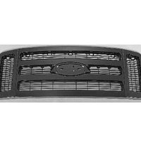 GRILLE MATTE-DK GRAY W/BLACK FRAME FOR XLT
