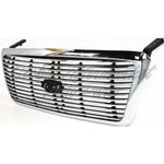 GRILLE CHROME W/CHROME FRAME LARIAT — photo 1