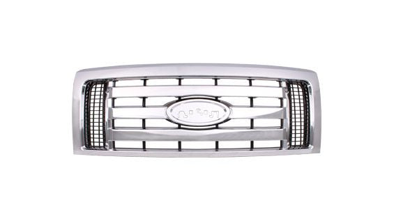 GRILLE XLT CHROME FRAME 3 CHROME BARS