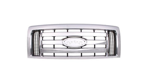 GRILLE XLT CHROME FRAME 3 CHROME BARS