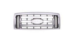 GRILLE XLT CHROME FRAME 3 CHROME BARS