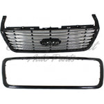 GRILLE (LARIAT-LTD) PTD CENTER W/CHROME FRAME HARLEY DAVIDSON EDITION — photo 1