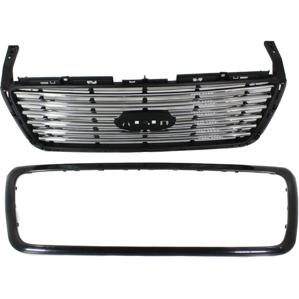 GRILLE (LARIAT-LTD) PTD CENTER W/CHROME FRAME HARLEY DAVIDSON EDITION